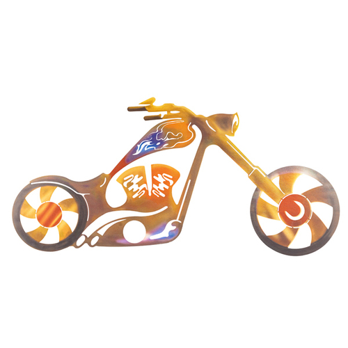 Painting Metal Bike Wall Art
