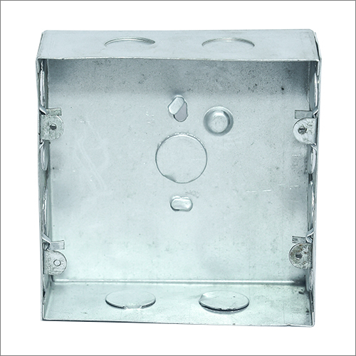 GI Square Switch Box - Stainless Steel, IP66 Protection Level | Painted Surface Treatment for Enhanced Durability