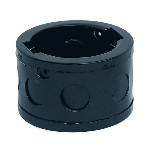 Round Power Coated Concealed Box - Stainless Steel, Ip66 Protection Level | Durable, Long Lasting, Ideal For Concealed Wiring Support