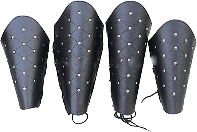 Nauticalmart Spartan Arm And Leg Guards Set Medieval Costume