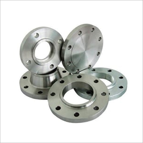 Stainless Steel Forged Flanges - Round Shape, Silver Finish | Durable and Corrosion-Resistant Design