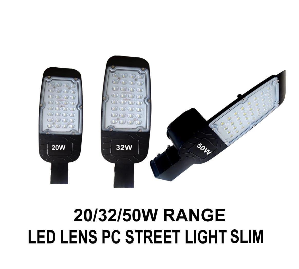 Led Street Lights - Pc Material, Variable Dimensions, Black Color | 72w High-power Led, Ip65 Rated For Street Lighting Applications, 1 Year Warranty