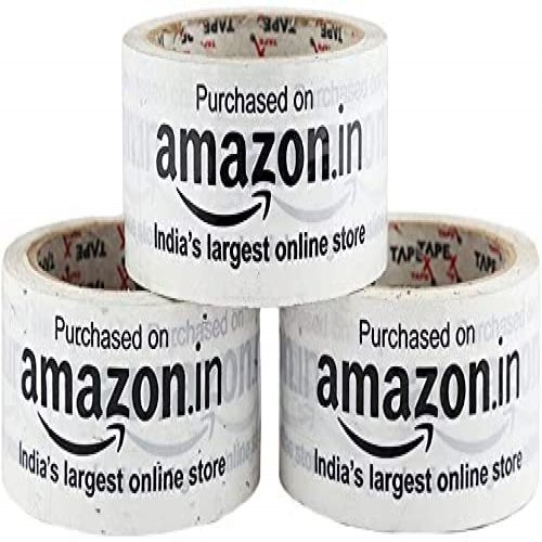 Amazon Printed Tape - Color: White