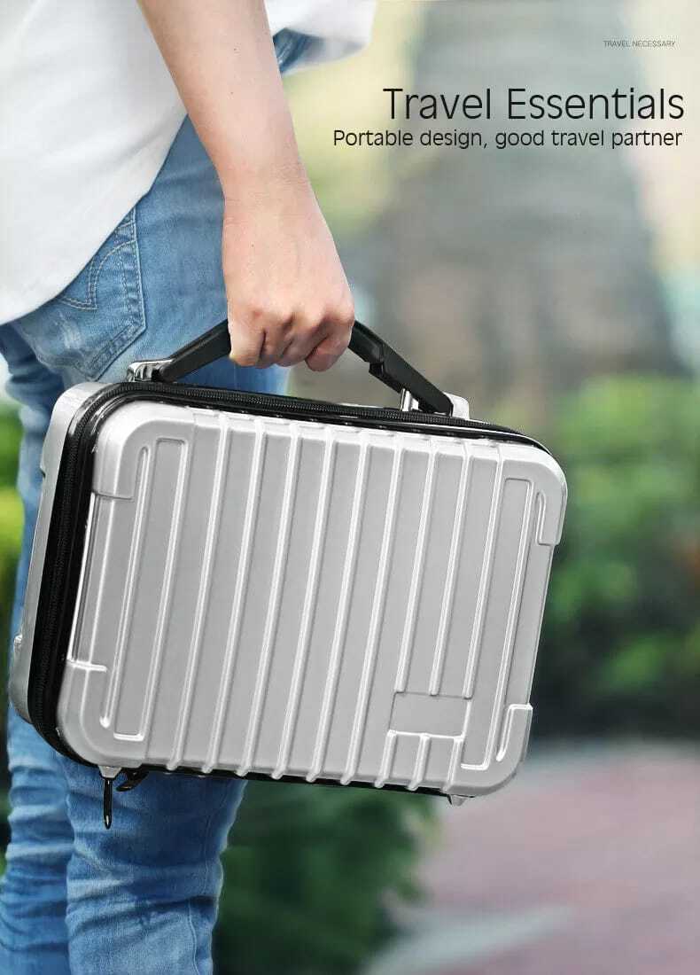 Silver Carry Bag Case Compatible With Dji Mini 2 (Protective Hard Case Shell -Silver )