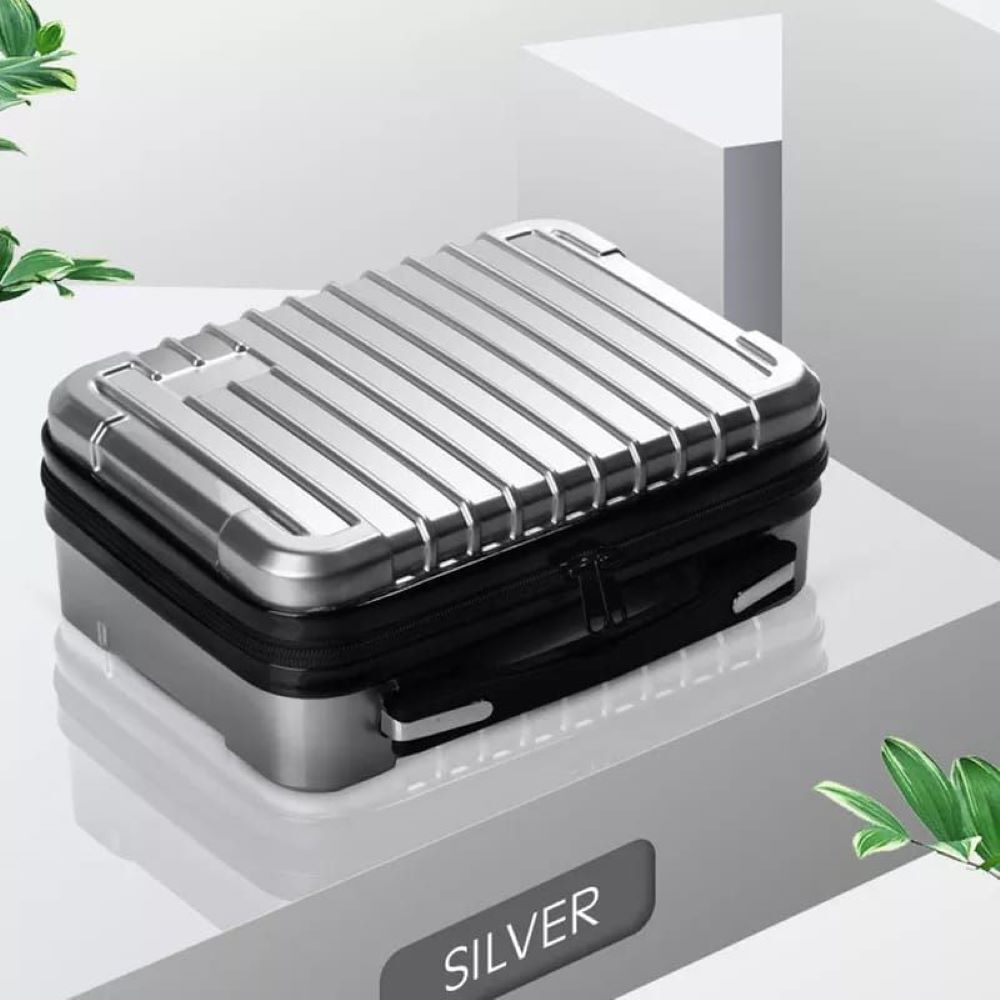 Silver Carry Bag Case Compatible With Dji Mini 2 (Protective Hard Case Shell -Silver )
