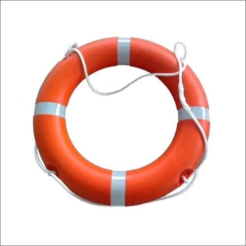 Orange And White Lifebuoy Ring
