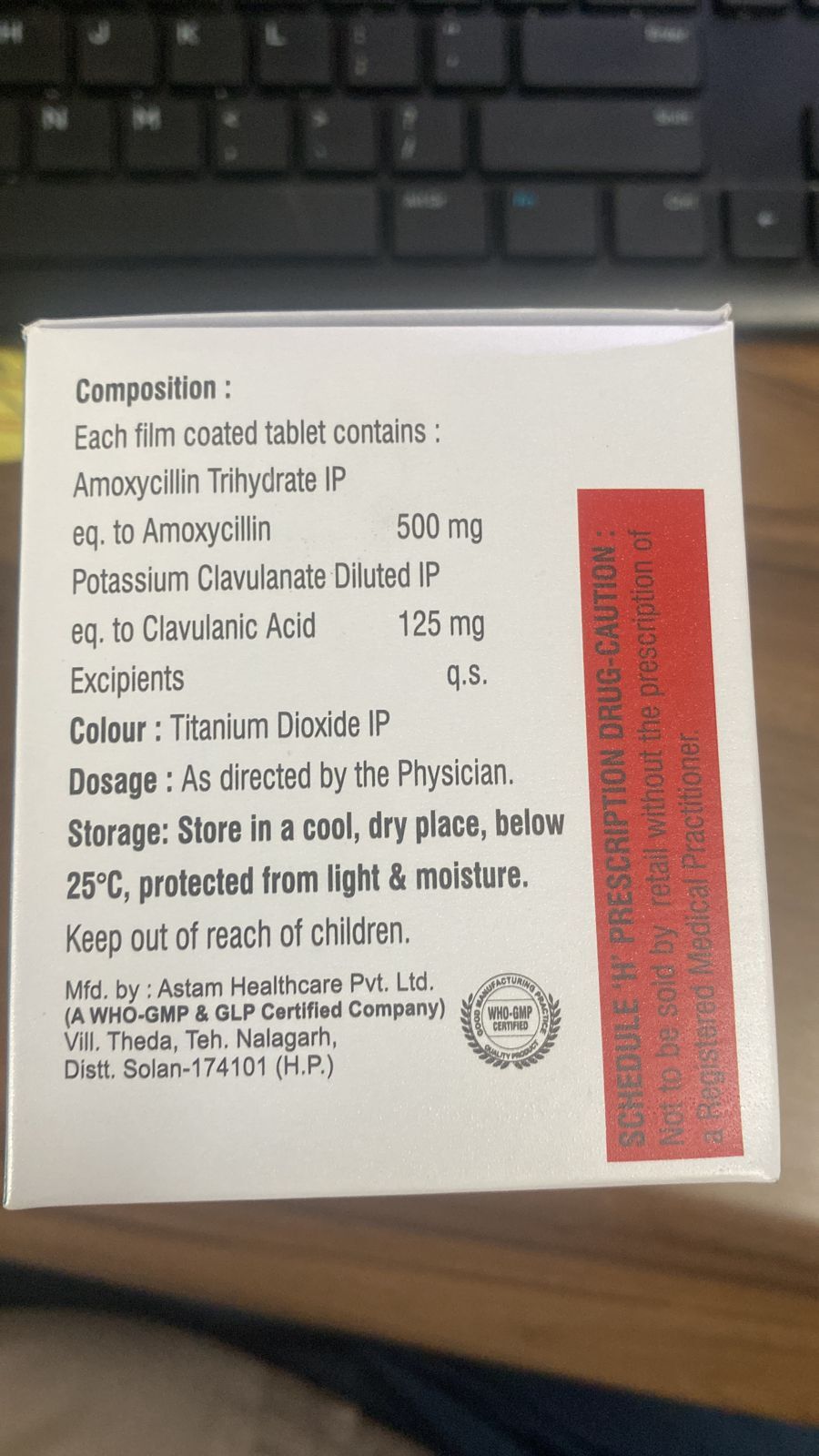 Moxansh-cv 625 Tab - Drug Type: General Medicines