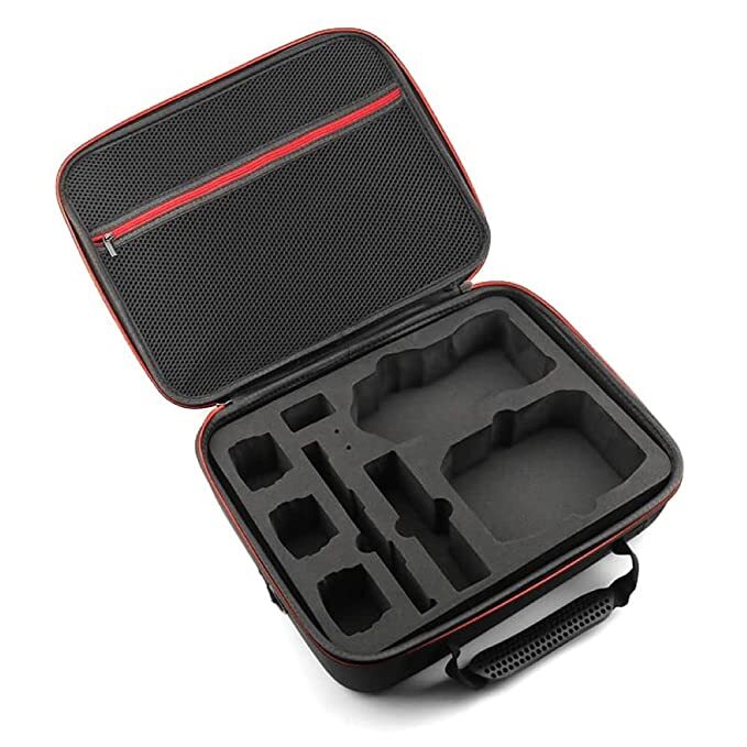 Carrying Case Bag Compatible With Dji Mavic Air 2 And Air 2s Protective Hand Carry Cum Shoulder Pu Soft Case Bag Accessories Water Proof