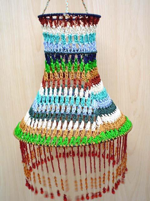 क्रोशे लैंपशेड