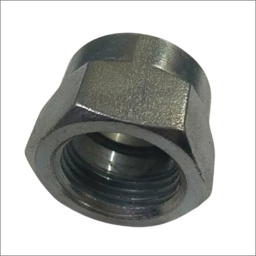 सिल्वर 1 बाय 4-3 इंच एमएस हाइड्रोलिक एडाप्टर