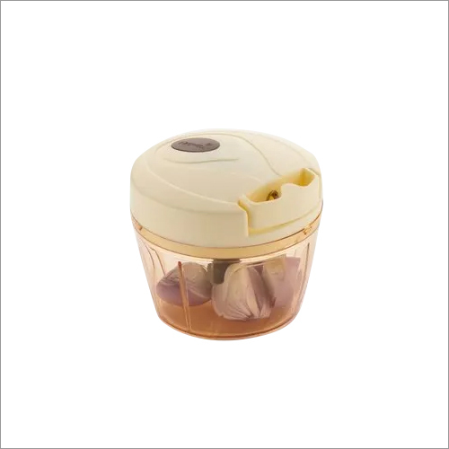 Round Plastic Hand Chopper