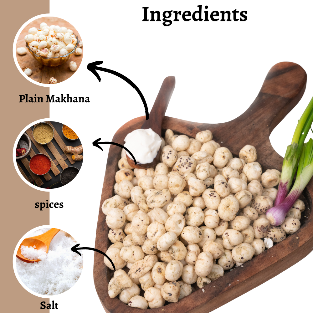 Organic Makhana Onion Cream