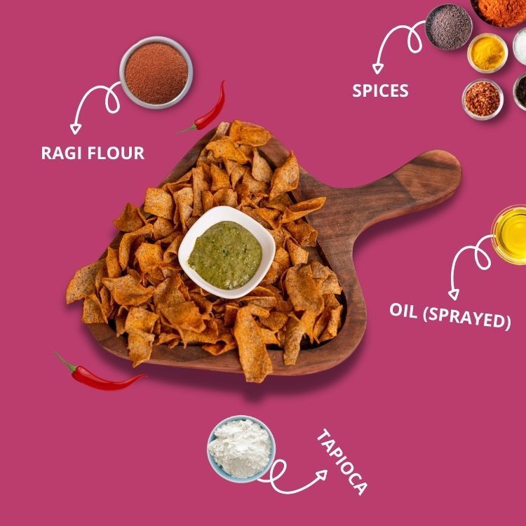 Baked Ragi Chips Shelf Life: After Opening 7 Days