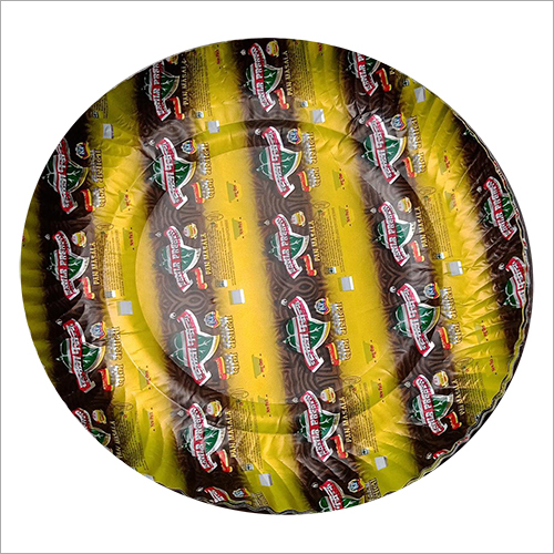 Laminated Printed Paper Plate