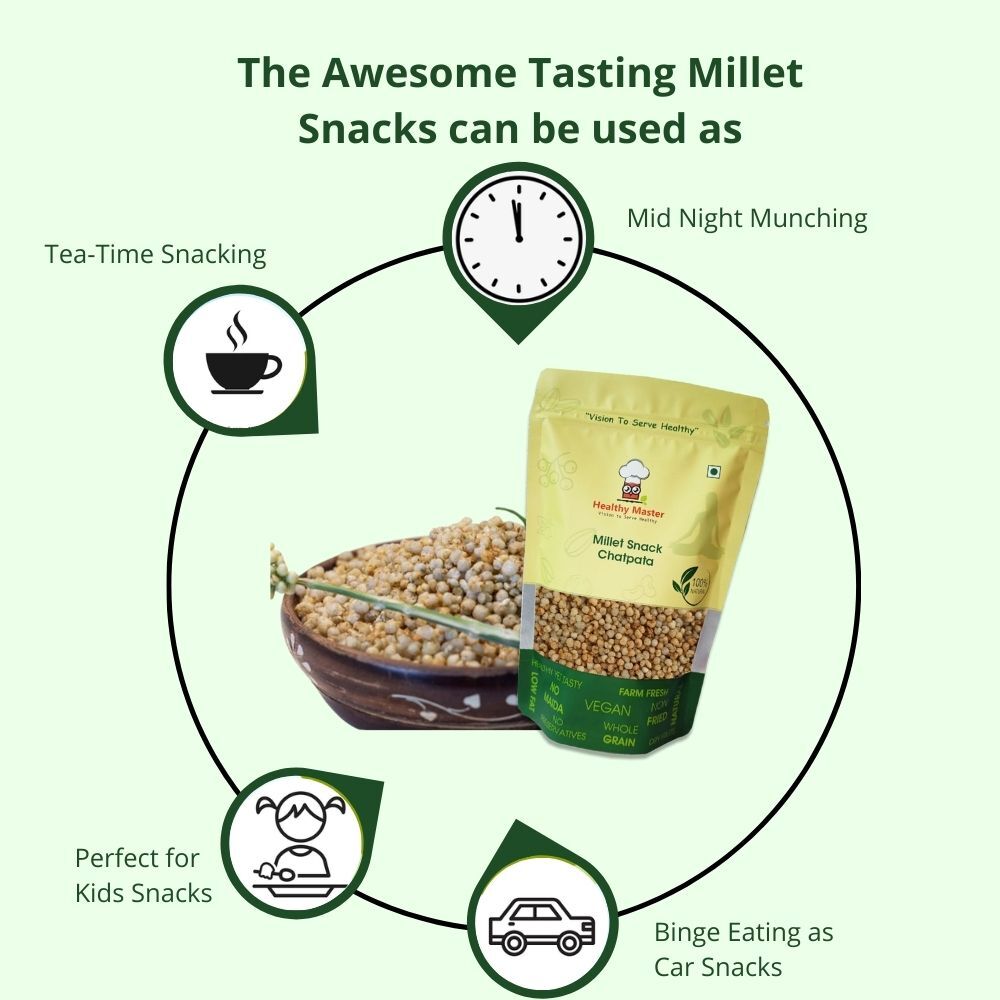 Millet Snacks Chatpata Shelf Life: 4 Months