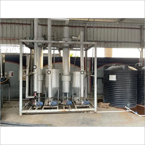 440V Multiple Effect Evaporator - Metal Build, Electric Power Source | New, Gray Finish, Reduces Condensing Load Efficiently