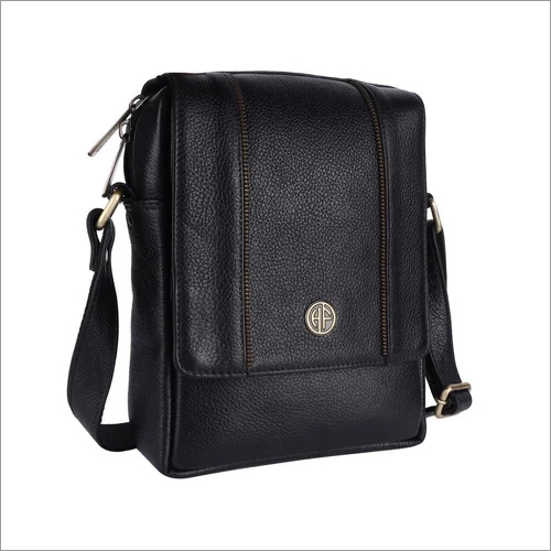 Sb1170blk Leather Side Bag
