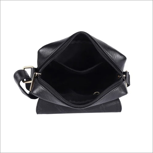 Sb1170blk Leather Side Bag