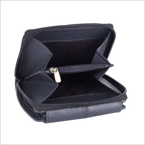 Lw-5003-gry Ladies Leather Wallet