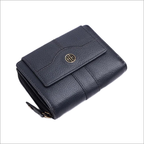 Lw-5003-gry Ladies Leather Wallet