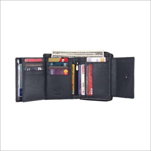 Lw-5003-gry Ladies Leather Wallet