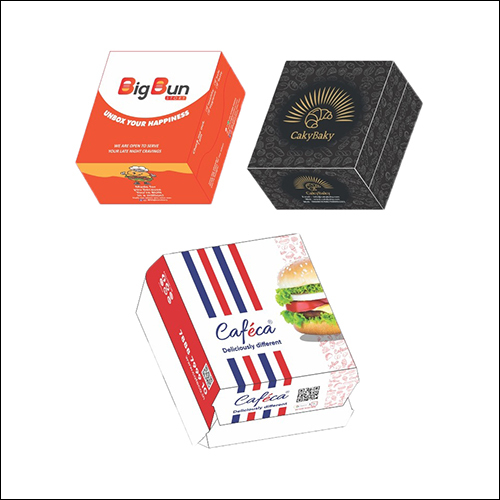 Matte Lamination Burger Box