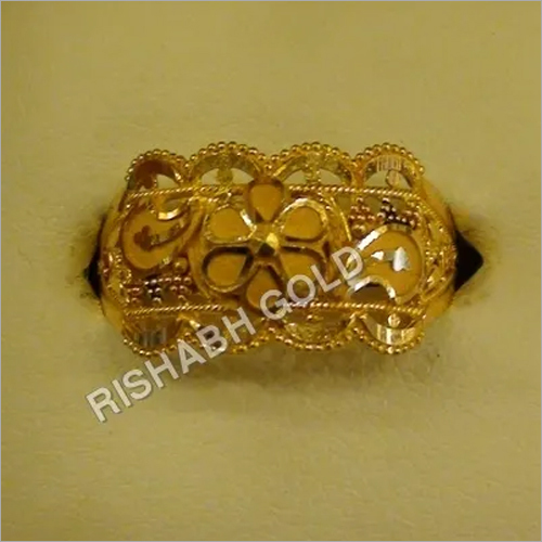 Ladies Ring - Gold, 5 Grams | Customized Size, Design for Wedding, Gift, Party, Anniversary, Engagement