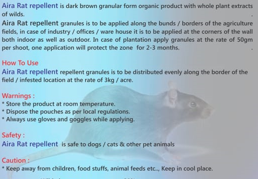 Aira Rat Repellent Duration: 02 Years