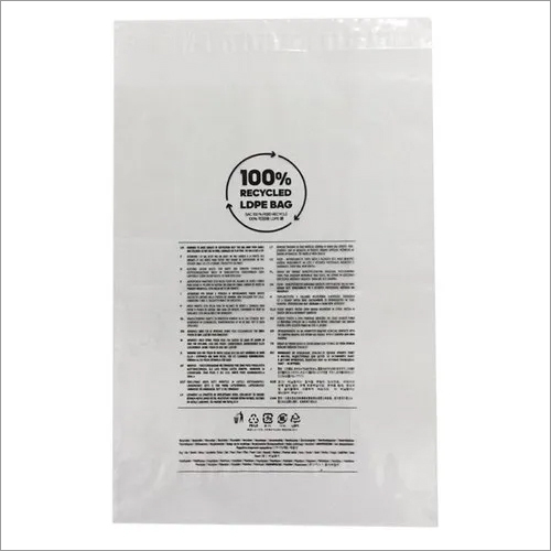 Customized 100% Recycled Ldpe Bag