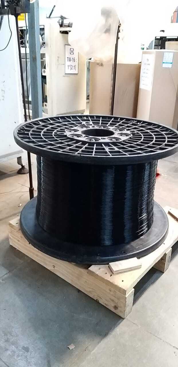 Black/ White/ Silver Spiral Wire