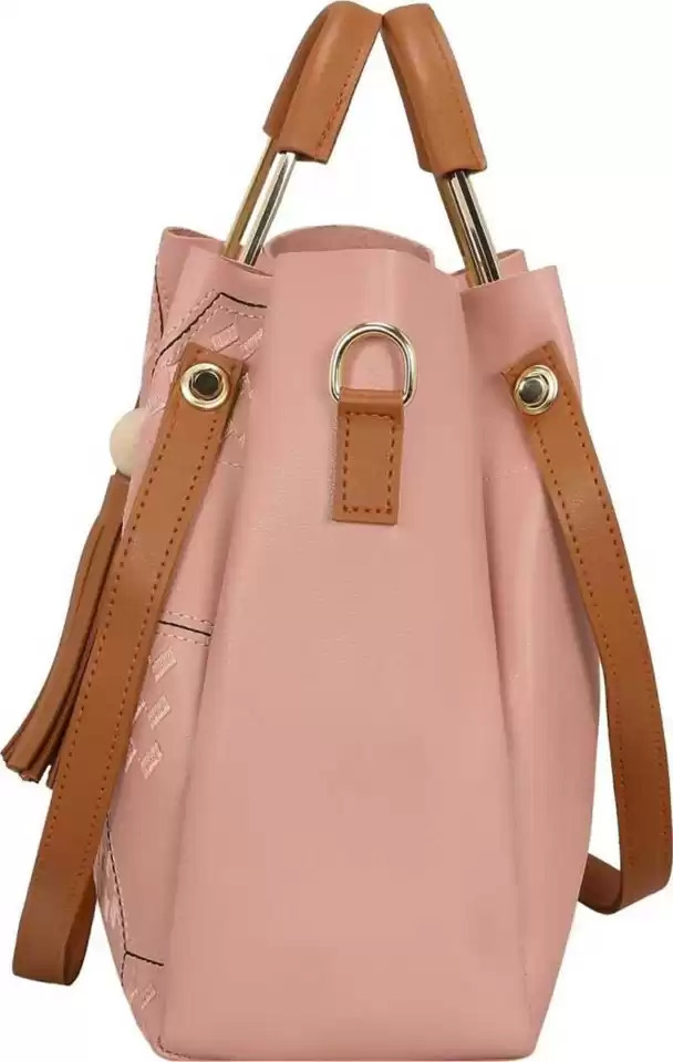 Multicolor Shoulder Bag - Pu Material, 10l Capacity, Smooth Finish, Elegant Design , Water Resistant, Spacious Compartment For Office & Party Use