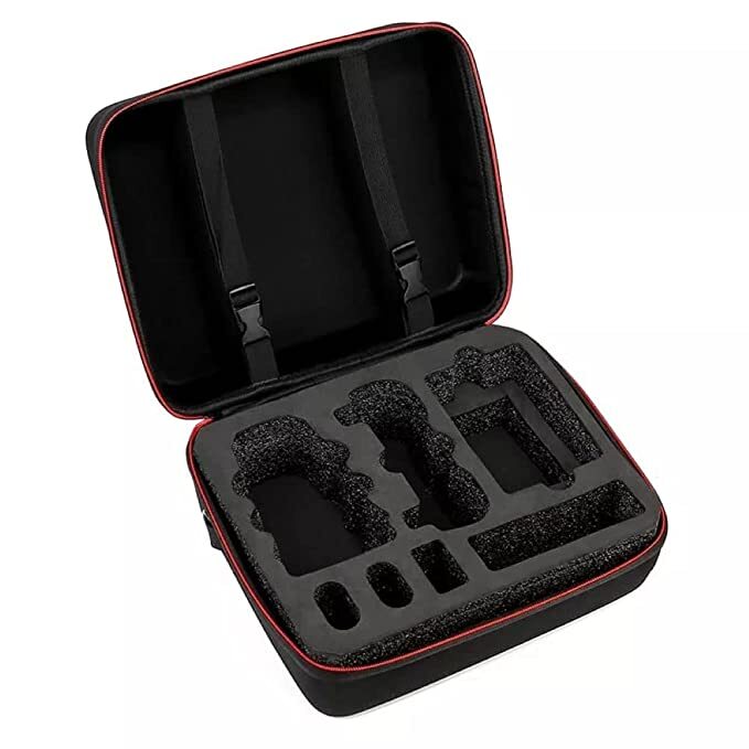 Carry Case Bag For With Dji Mavic Mini Protective Pu Soft Case (Black Foam)