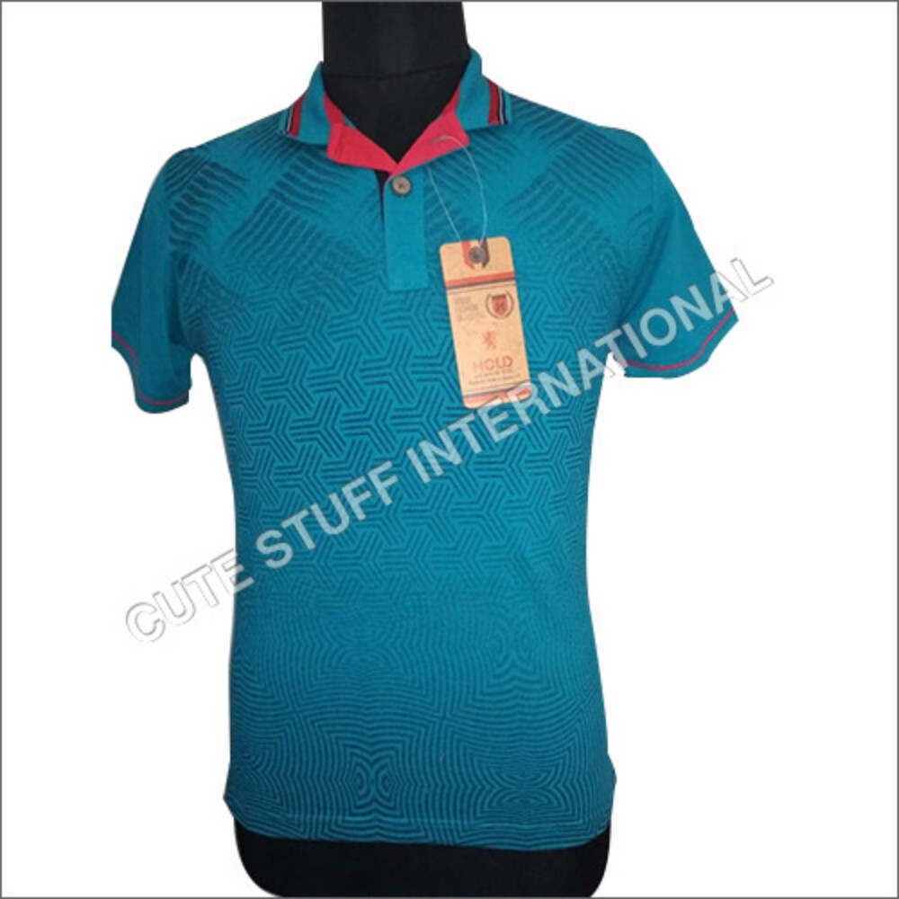 Designer Polo Cotton T-Shirt - Age Group: Adult