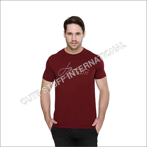 Mens Partywear Cotton T-Shirt - Cotton, Sizes S-XL, Multicolor, O-Neck, Trendy Printed Design | Light & Airy Fabric for All-Day Comfort