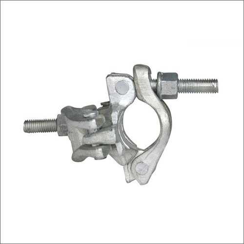 Customized Scaffolding Clamps - Metal, Customized Dimensions, Hot Dipped Galvanized Finish | Flexible Pipe Joint Connector in Silver