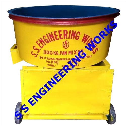Durable Mortar Pan Mixer