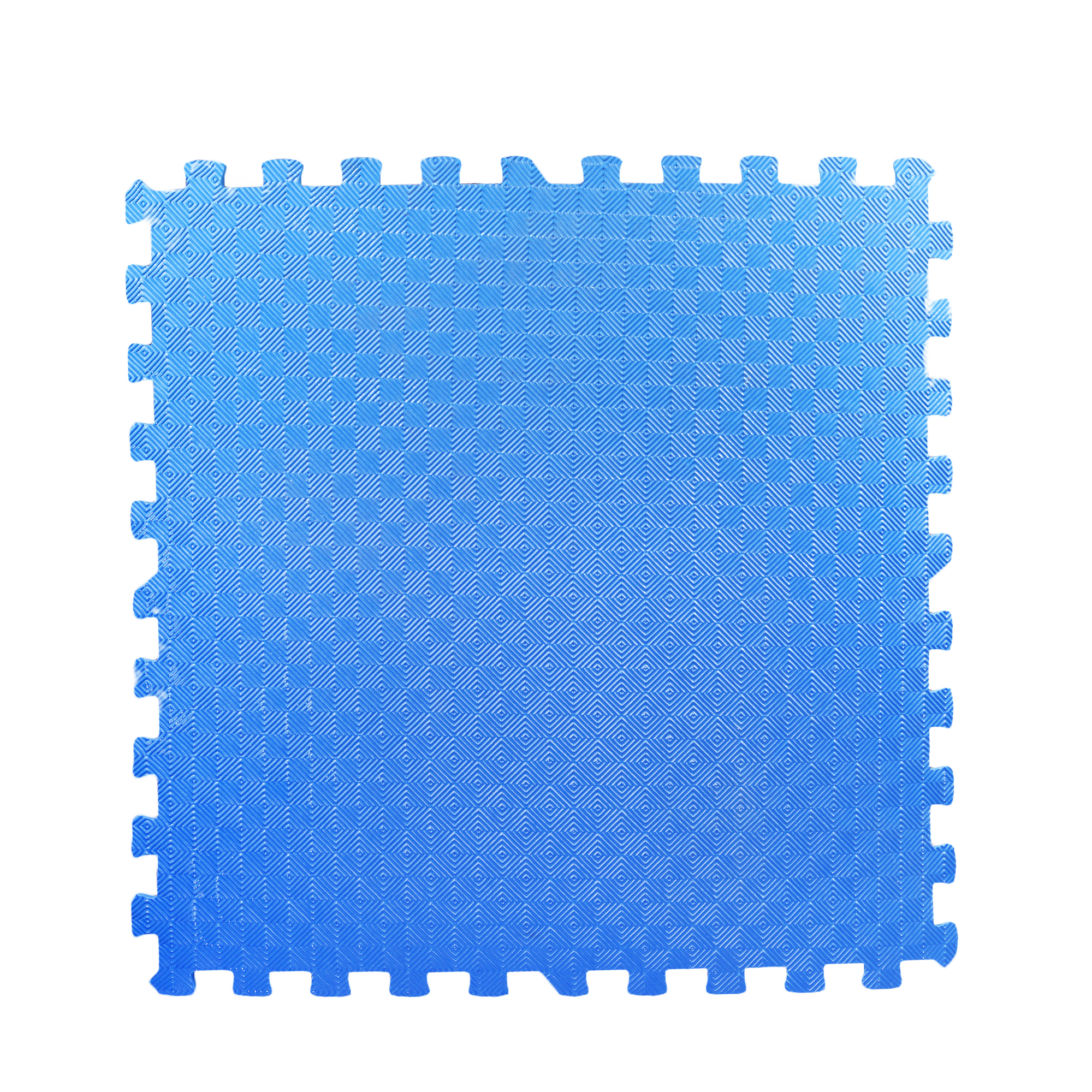 Eva Interlocking Mat Multi Color Set Of 4 Pcs - 24x24 Inch, 10-20 Mm Thickness | Anti-bacteria, Quick Drying, Washable, Stain Resistant, Waterproof