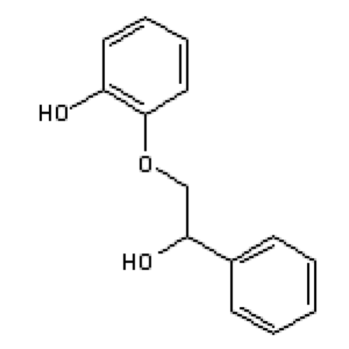 2-(2-Hydroxy-2-Phenylethoxy) Phenol - White Solid, C14H14O3, Melting Point 70-73°C | High Purity, Versatile, Stable, Pharmaceutical Grade