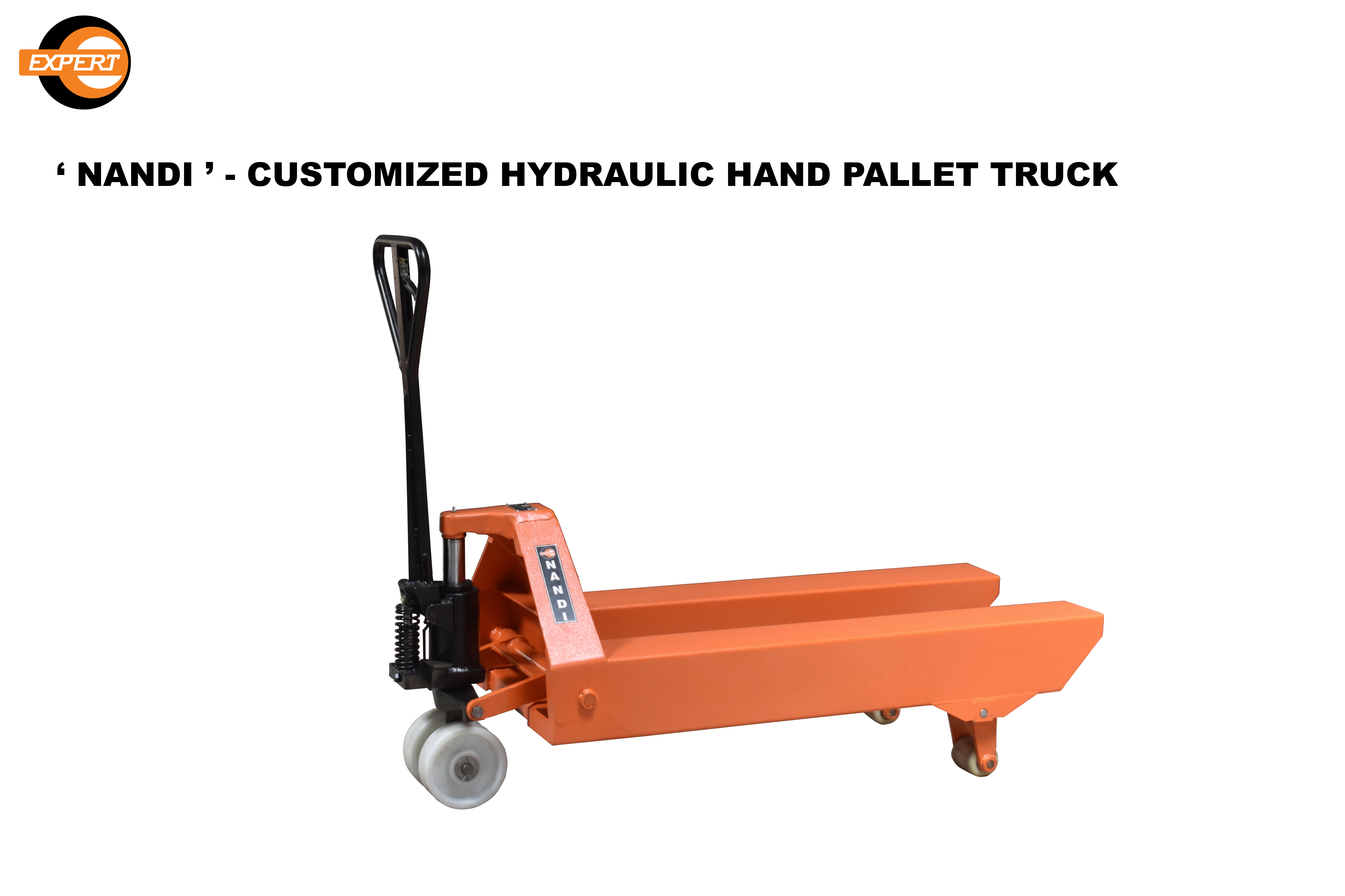 Low Profile Pallet Truck - Color: Orange