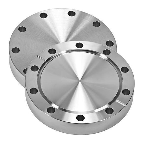 Stainless Steel Blind Flange - Round Shape, Silver Color | Durable and Corrosion-Resistant Quality