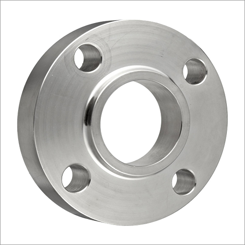 Stainless Steel Lap Joint Flange - Round Shape, Silver Color | Durable Lapped Flange Design