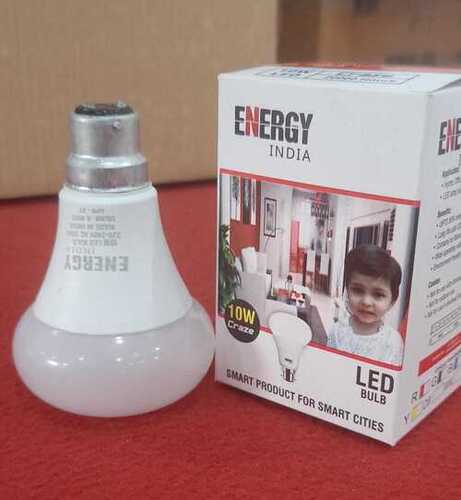 10W LED Bulb - Thd: >15%, Pf: 0.99 | Cool White Light, 7W Size, Ideal for Household Applications, LED Technology for Efficient Use