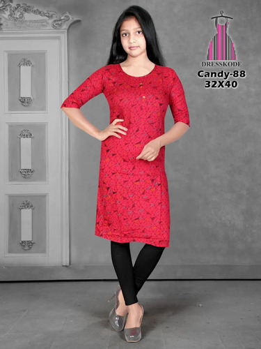 Children Kurti Candy Age Group: 11- 18 Years