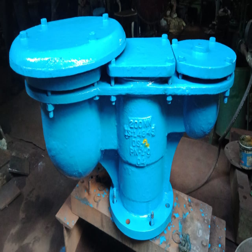 Double Air Valve Is:14845 Body Material: Ductile Iron