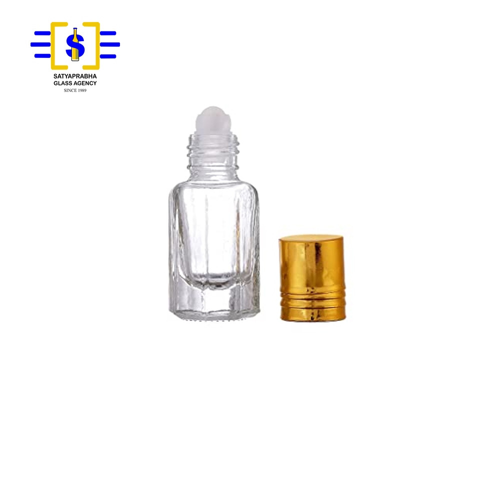 Transparent 15 Ml Attar Bottles
