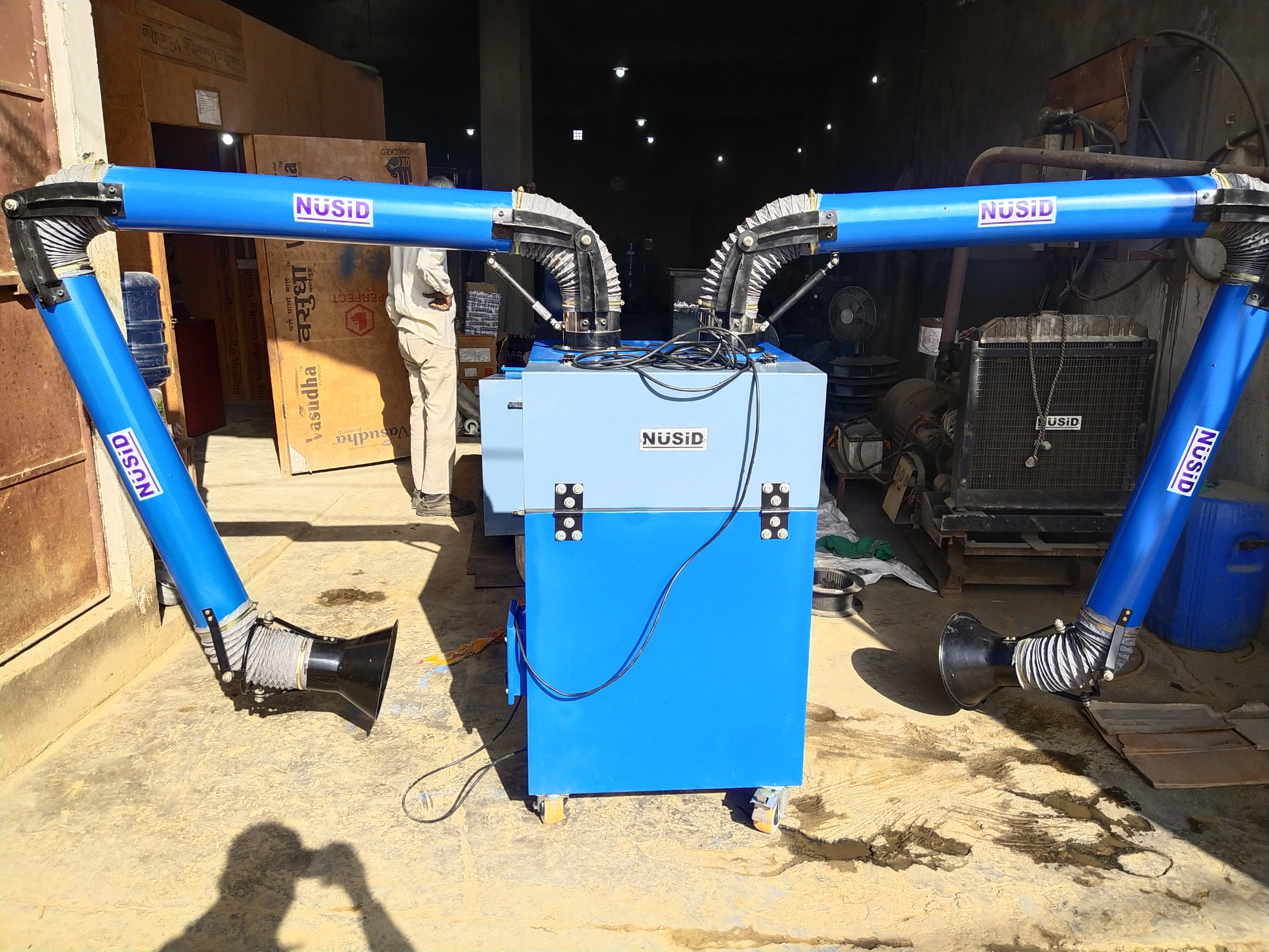 Fume Extraction System - Capacity: 2000 M3/hr