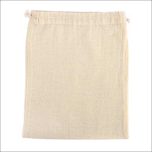 Cotton Drawstring Bags - Cotton Fabric, Various Sizes Available, White Color | Reusable, Durable, Environmentally Friendly