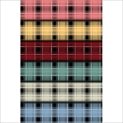 Multicolor Pc Twill Fabric