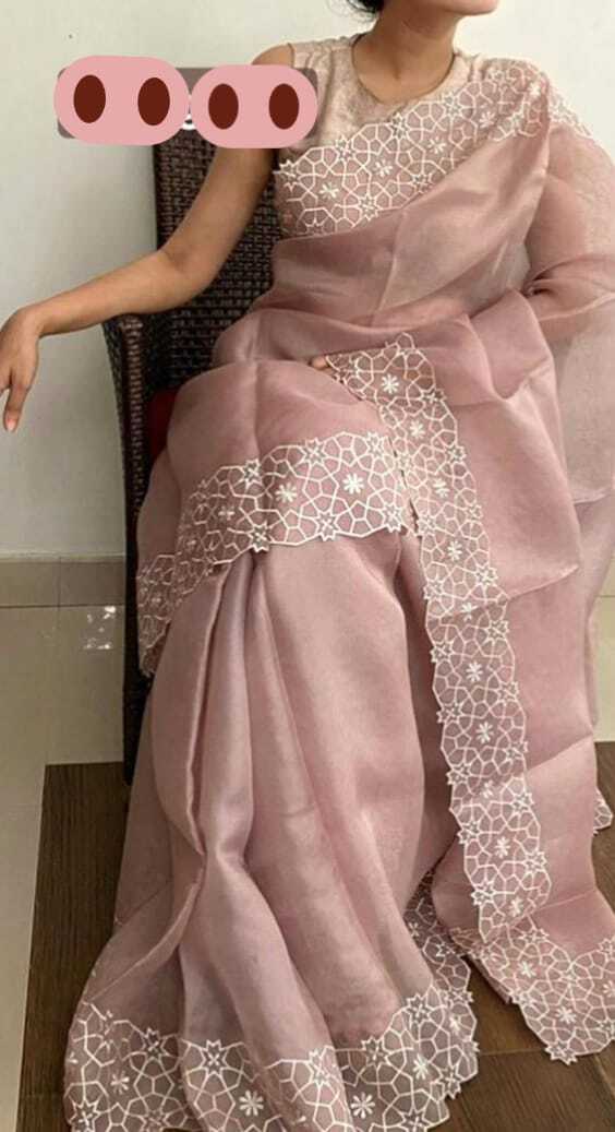 Indian Flower Saree