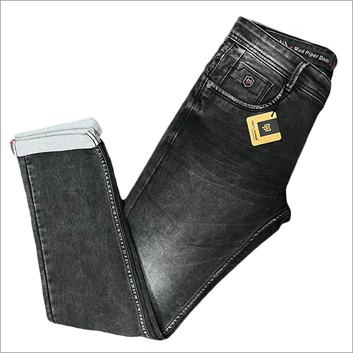 वॉशेबल ब्लैक डेनिम जींस